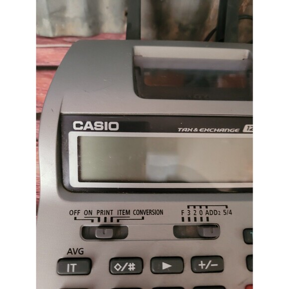 casio hr 100tm printing calculator 12 Digit Electric Calculator - Picture 2 of 5